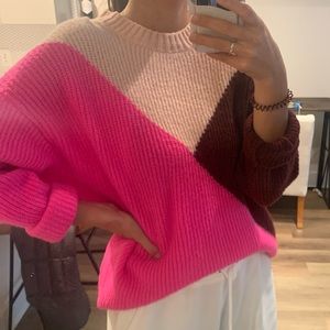 Colorblock Sweater